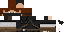 Minecraft skin texture, 64x32 legacy pixels
