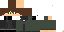 Minecraft skin texture, 64x32 legacy pixels