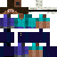 Minecraft skin texture, 64x64 pixels