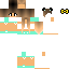 Minecraft skin texture, 64x64 pixels