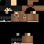 Minecraft skin texture, 64x64 pixels