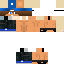 Minecraft skin texture, 64x64 pixels