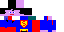 Minecraft skin texture, 64x32 legacy pixels