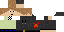 Minecraft skin texture, 64x32 legacy pixels