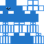 Minecraft skin texture, 64x64 pixels
