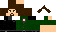 Minecraft skin texture, 64x32 legacy pixels