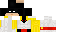 Minecraft skin texture, 64x32 legacy pixels