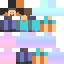 Minecraft skin texture, 64x64 pixels