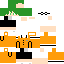 Minecraft skin texture, 64x64 pixels