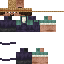 Minecraft skin texture, 64x64 pixels