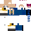 Minecraft skin texture, 64x64 pixels