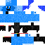 Minecraft skin texture, 64x64 pixels