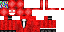 Minecraft skin texture, 64x32 legacy pixels