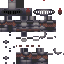 Minecraft skin texture, 64x64 pixels