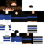Minecraft skin texture, 64x64 pixels