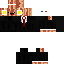Minecraft skin texture, 64x64 pixels