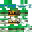Minecraft skin texture, 64x64 pixels