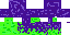 Minecraft skin texture, 64x32 legacy pixels