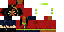 Minecraft skin texture, 64x32 legacy pixels