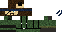 Minecraft skin texture, 64x32 legacy pixels