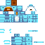 Minecraft skin texture, 64x64 pixels