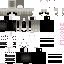 Minecraft skin texture, 64x64 pixels