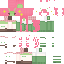 Minecraft skin texture, 64x64 pixels