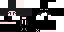 Minecraft skin texture, 64x32 legacy pixels