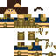 Minecraft skin texture, 64x64 pixels