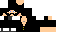 Minecraft skin texture, 64x32 legacy pixels
