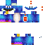 Minecraft skin texture, 64x64 pixels