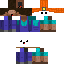 Minecraft skin texture, 64x64 pixels