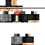 Minecraft skin texture, 64x64 pixels