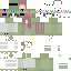 Minecraft skin texture, 64x64 pixels