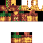 Minecraft skin texture, 64x64 pixels