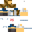 Minecraft skin texture, 64x64 pixels