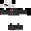 Minecraft skin texture, 64x64 pixels