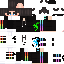 Minecraft skin texture, 64x64 pixels
