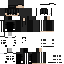 Minecraft skin texture, 64x64 pixels