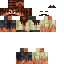 Minecraft skin texture, 64x64 pixels