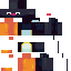 Minecraft skin texture, 64x64 pixels