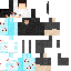Minecraft skin texture, 64x64 pixels