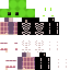 Minecraft skin texture, 64x64 pixels