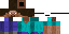 Minecraft skin texture, 64x32 legacy pixels