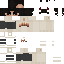 Minecraft skin texture, 64x64 pixels
