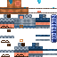 Minecraft skin texture, 64x64 pixels