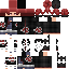 Minecraft skin texture, 64x64 pixels