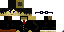 Minecraft skin texture, 64x32 legacy pixels