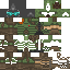 Minecraft skin texture, 64x64 pixels