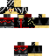 Minecraft skin texture, 64x64 pixels